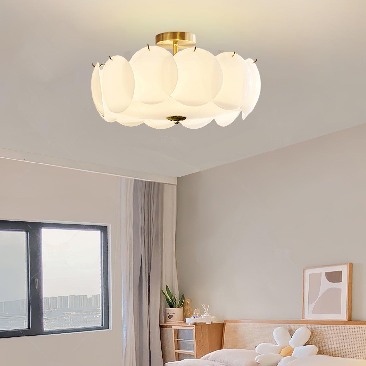 Meiho Petal Shell Ceiling Light