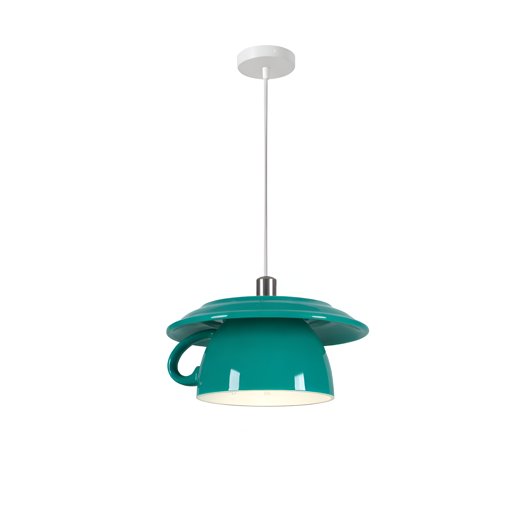 Adam - Ceramic Cup Pendant Light