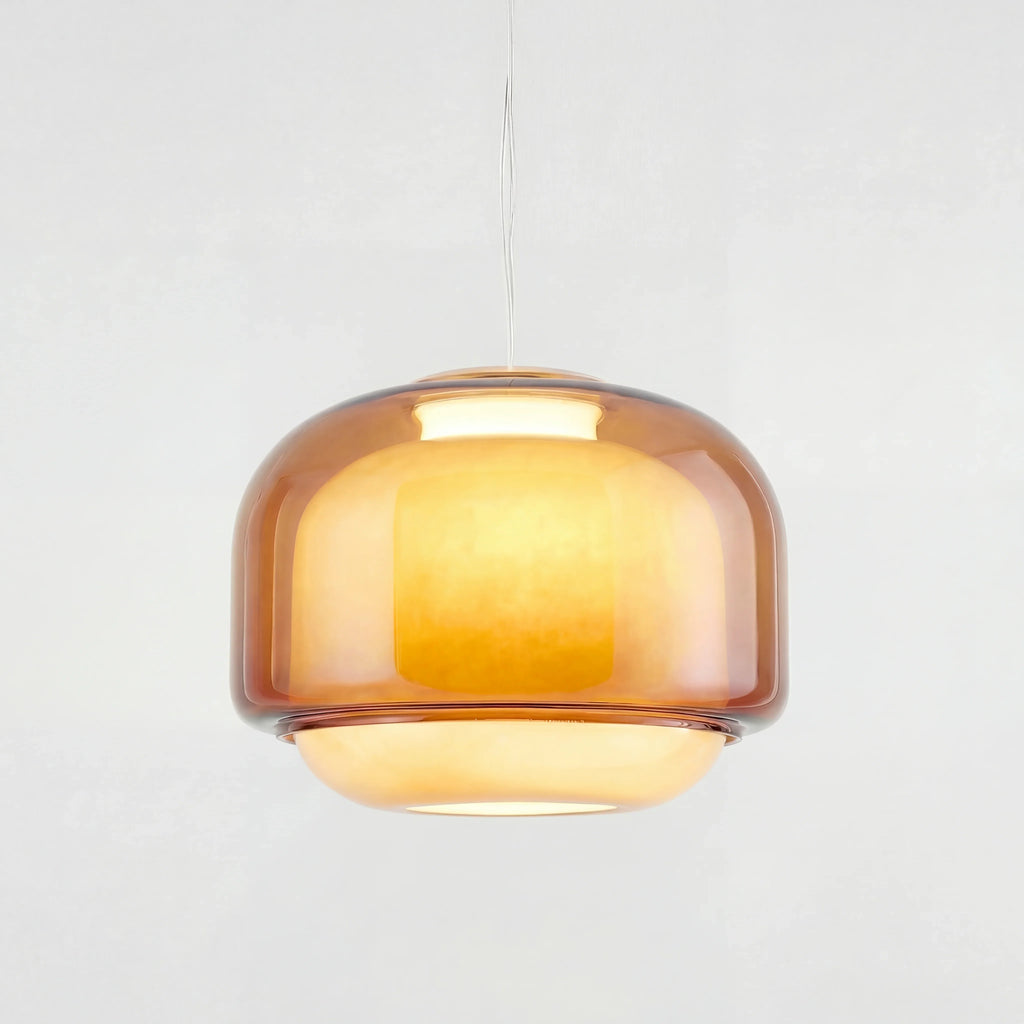 Pericles Spherical Colorful Glass Pendant Light