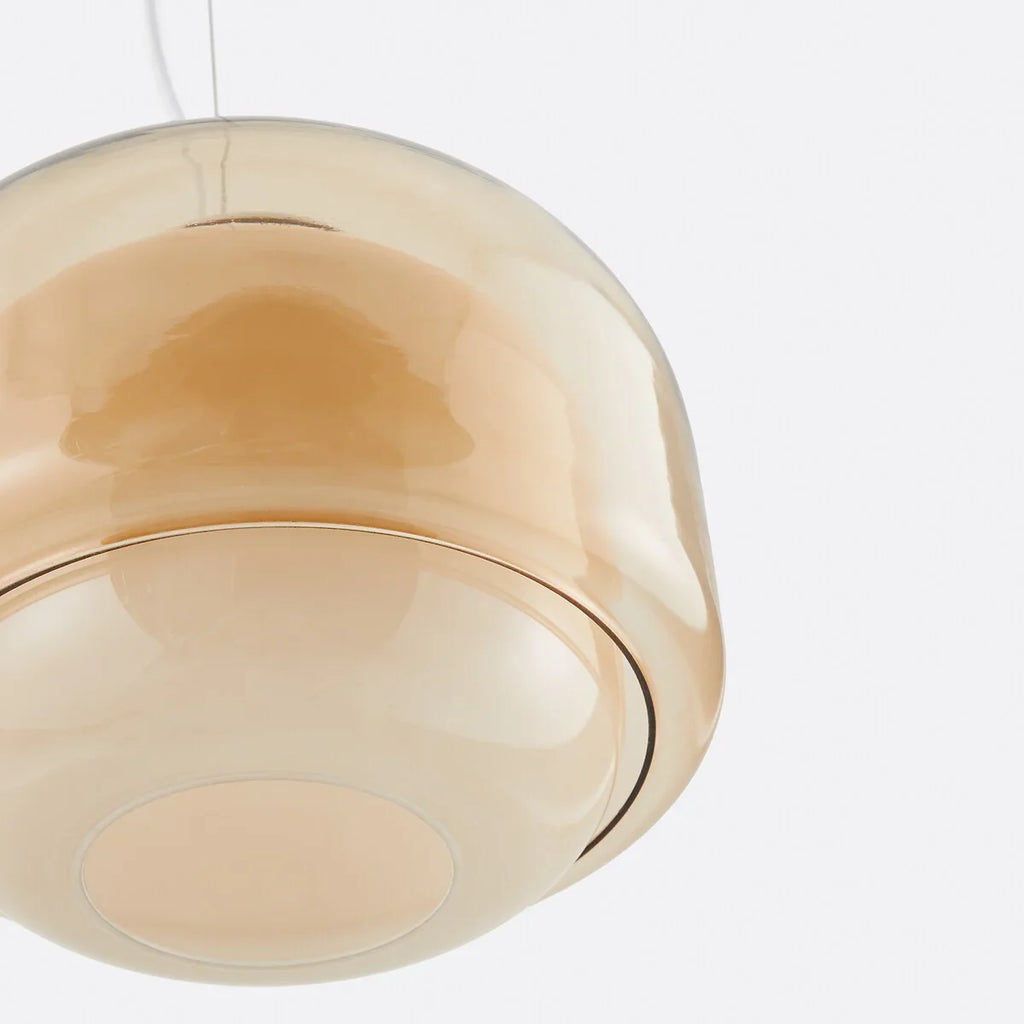 Pericles Spherical Colorful Glass Pendant Light