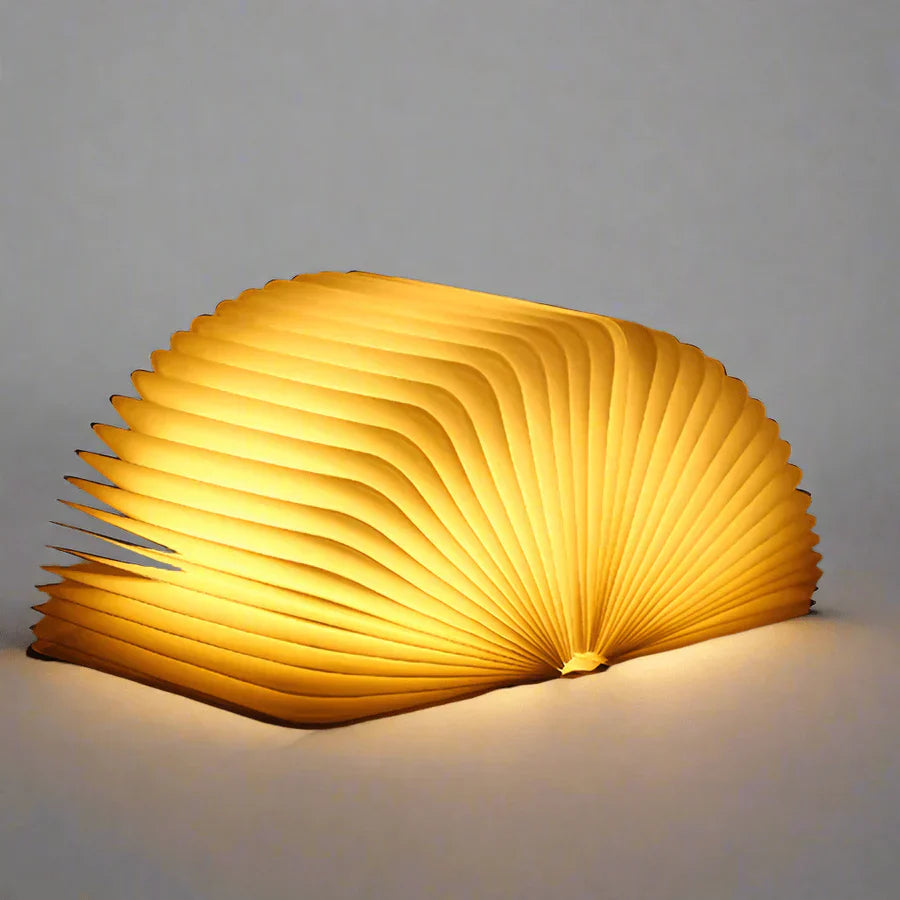 Foldable Book Lamp with Warm LED Light - StoryGlow