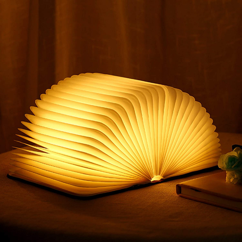 Xandis - LED Table Lamp in Book Design