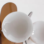 Ulano Chandelier in Brown and Orange