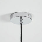 Ulano Chandelier in Brown and Orange