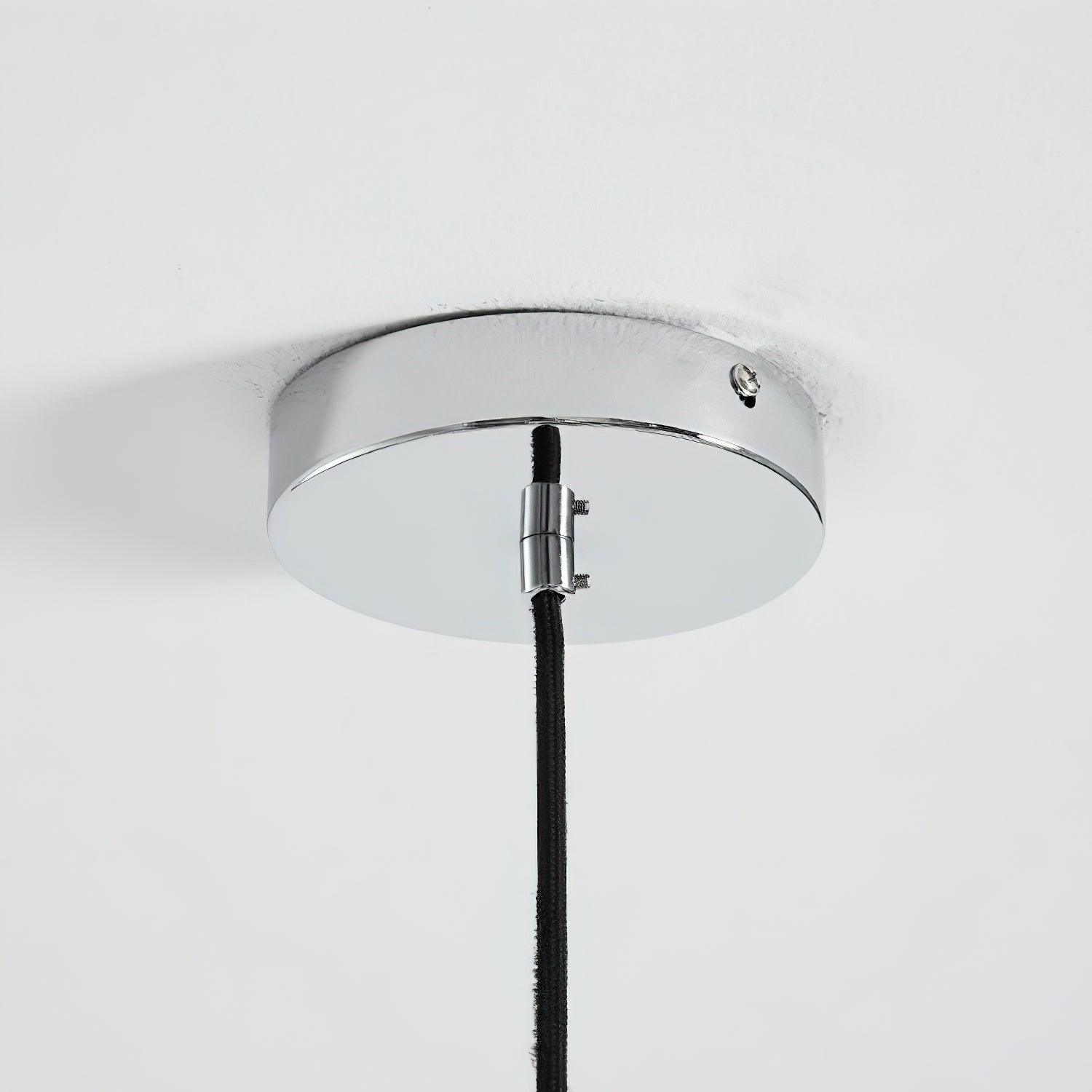Ulano Chandelier in Brown and Orange