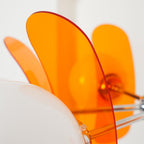 Ulano Brown & Orange Chandelier