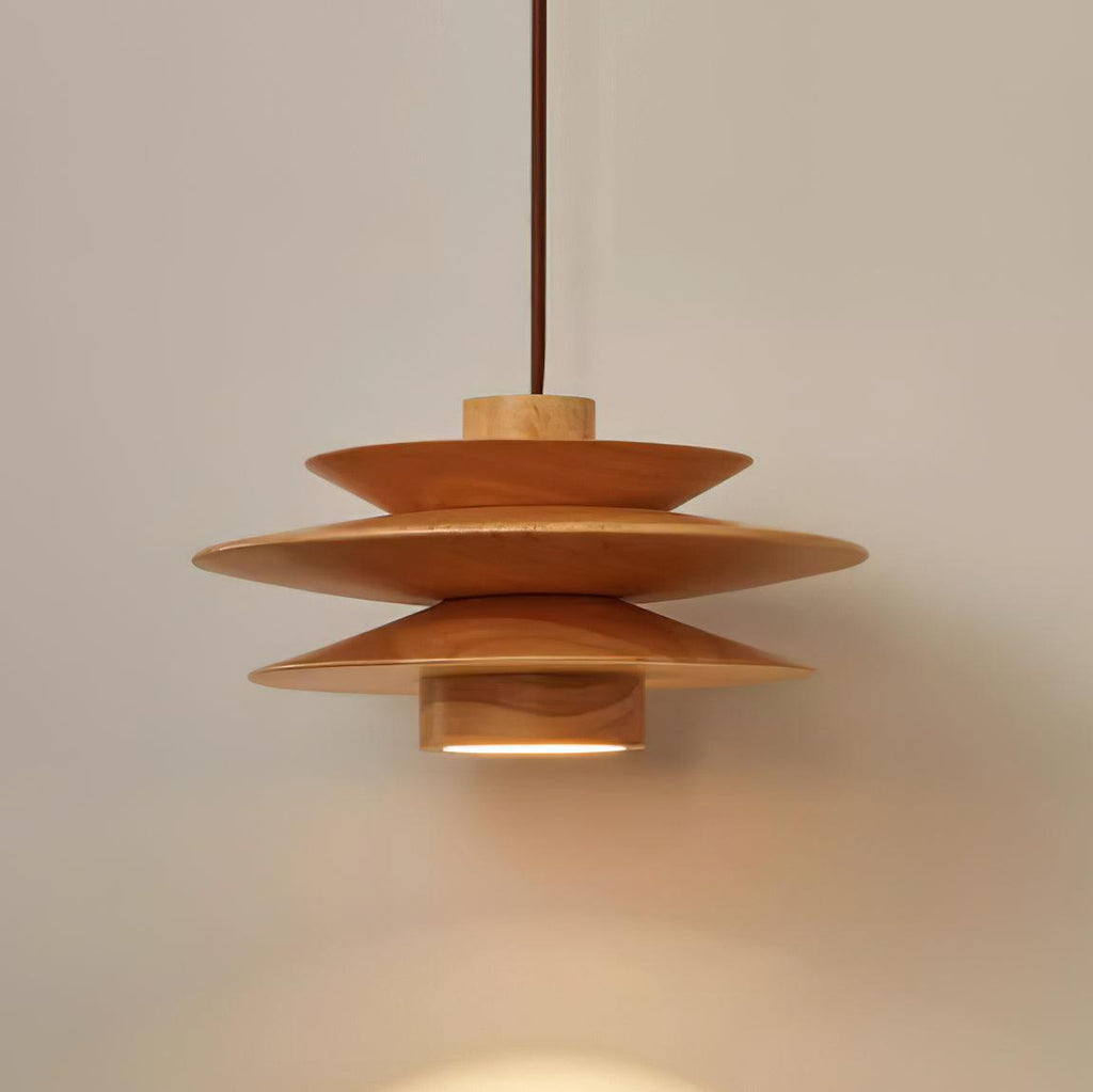 Axis Walnut Suspension Mid-Century