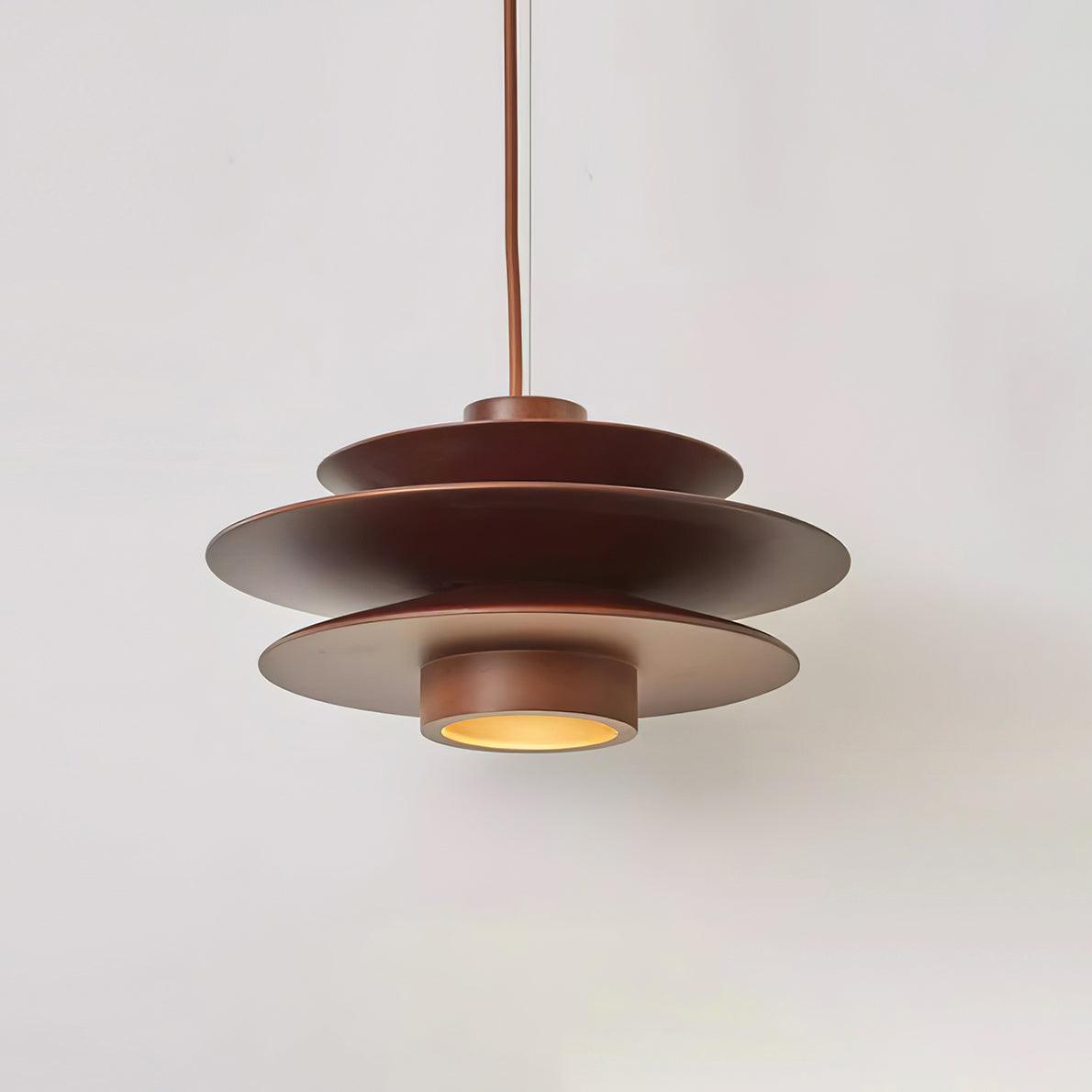 Axis Walnut Suspension Mid-Century