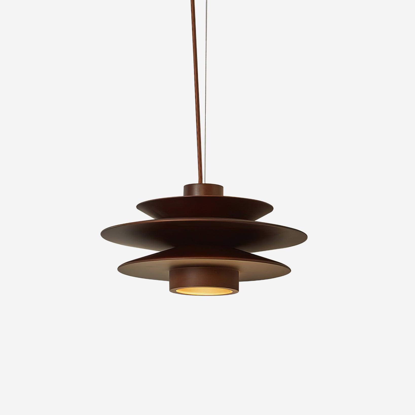 Axis Walnut Suspension Mid-Century