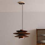 Axis Walnut Suspension Mid-Century