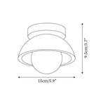 Piedra Ceiling Light