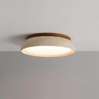 Kloris Travertine Stone Ceiling Light