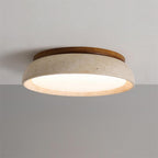 Kloris Travertine Stone Ceiling Light