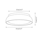 Piedra Travertine Ceiling Light