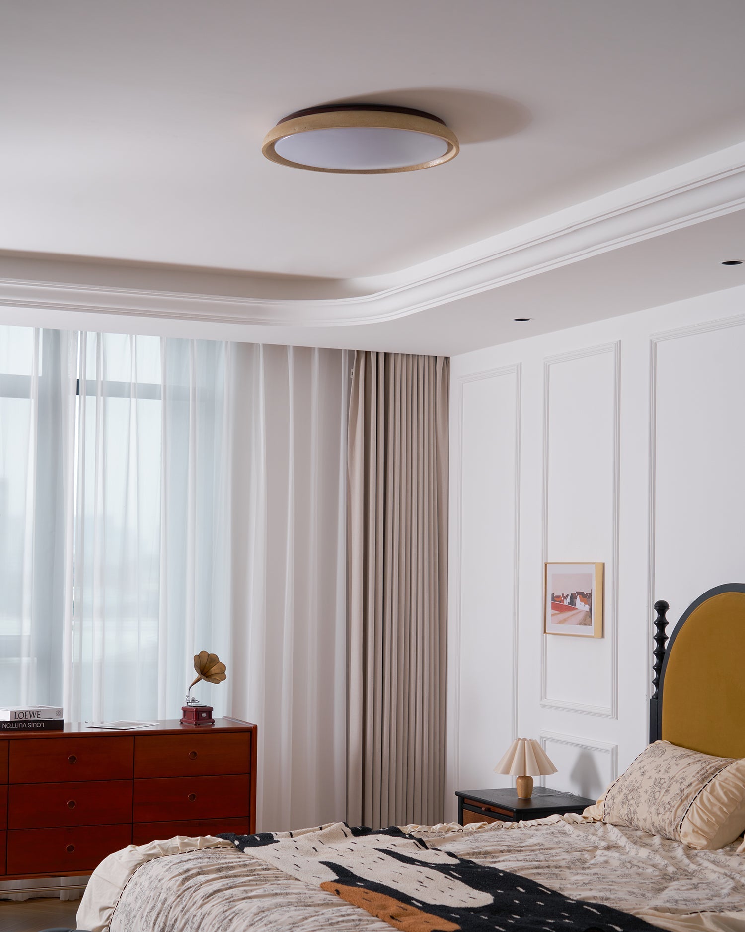 Piedra Travertine Ceiling Light