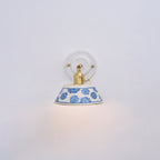 Porcelain Indigo Wall Lamp