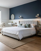 Porcelain Indigo Wall Lamp