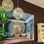 Ivthayra Postmodern Luxury Sphere Gold Pendant Light