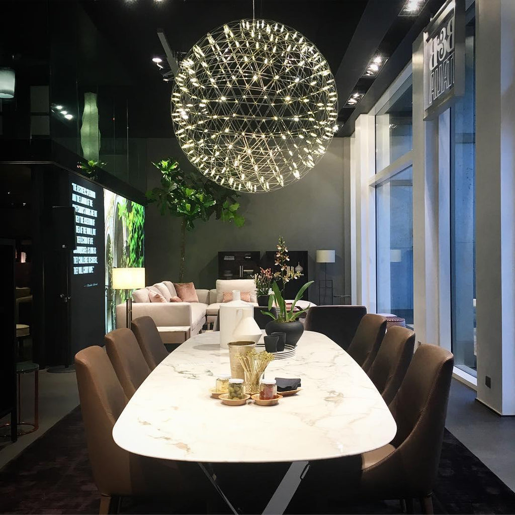 Ivthayra Postmodern Luxury Sphere Gold Pendant Light