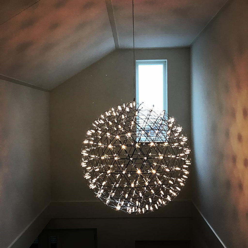 Ivthayra Postmodern Luxury Sphere Gold Pendant Light