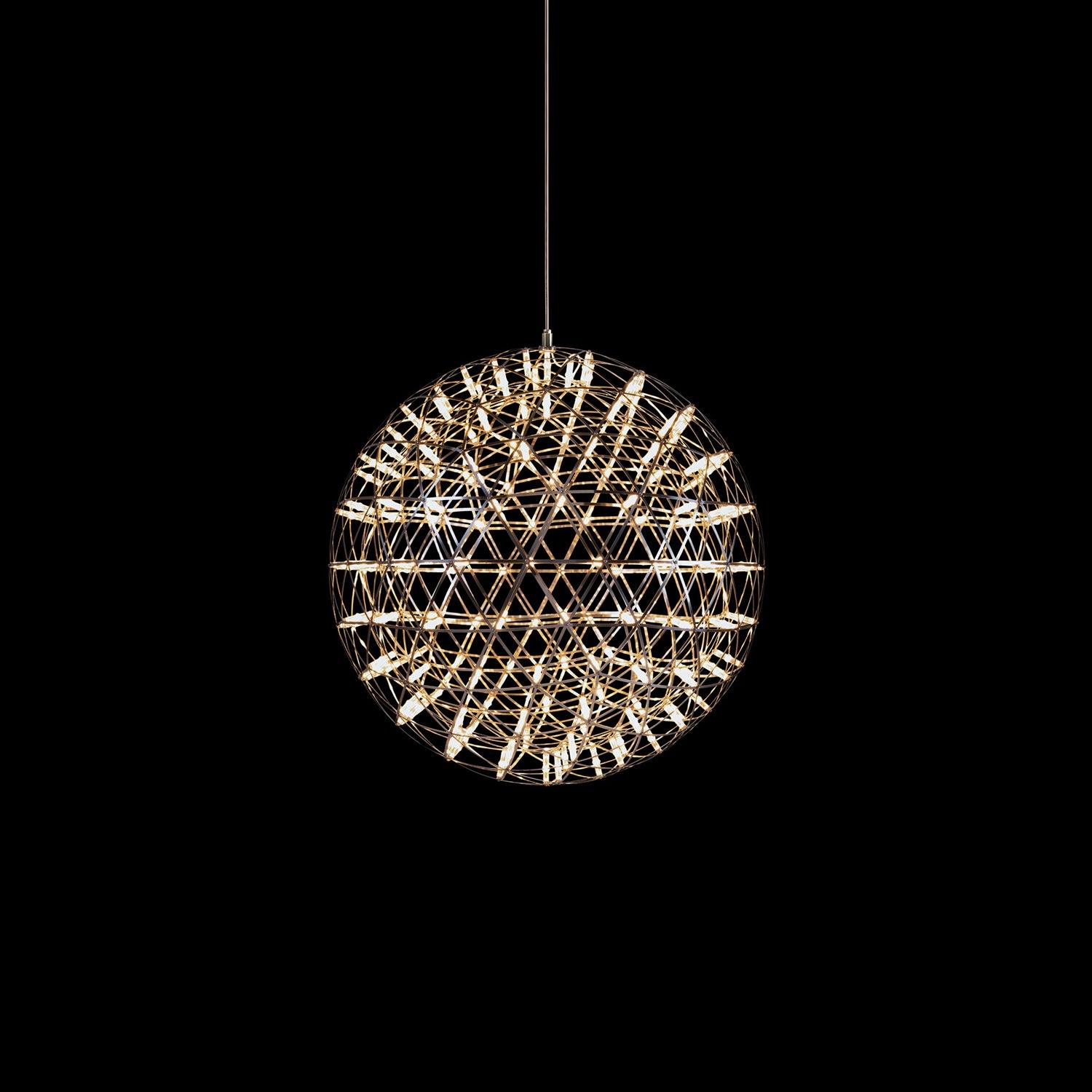 Ivthayra Luxury Postmodern Golden Ball Suspension