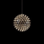 Ivthayra Postmodern Luxury Sphere Gold Pendant Light