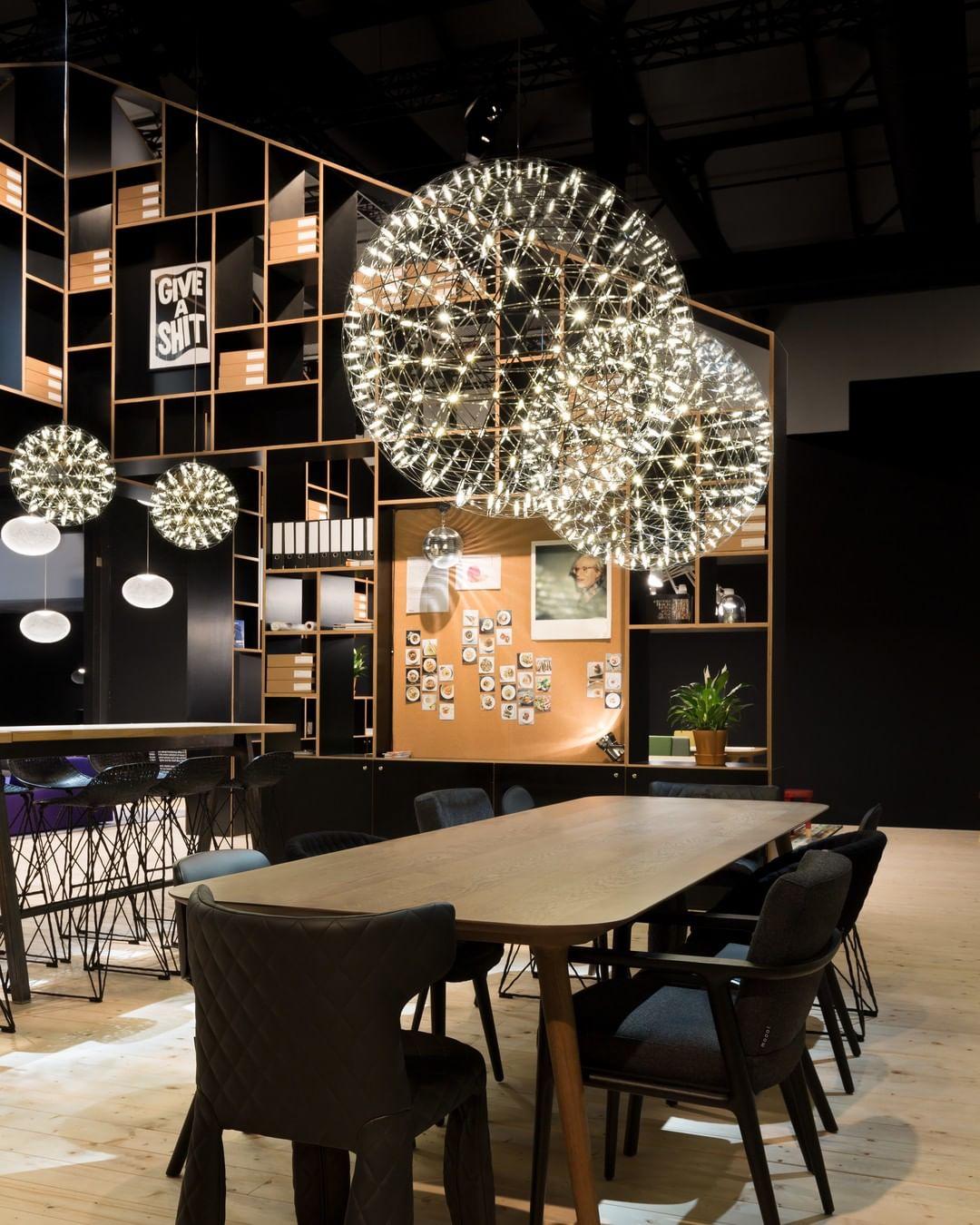 Ivthayra Luxury Postmodern Golden Ball Suspension