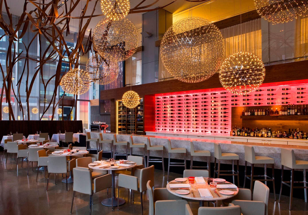 Ivthayra Postmodern Luxury Sphere Gold Pendant Light