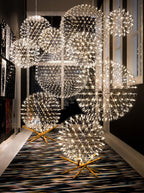Ivthayra Postmodern Luxury Sphere Gold Pendant Light