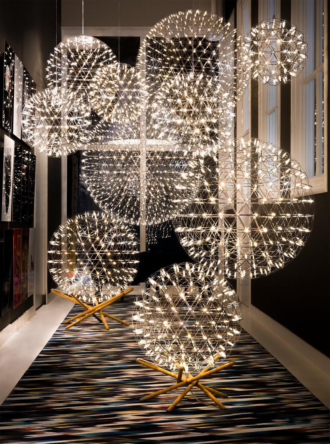 Ivthayra Postmodern Luxury Sphere Gold Pendant Light