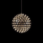 Ivthayra Luxury Postmodern Golden Ball Suspension