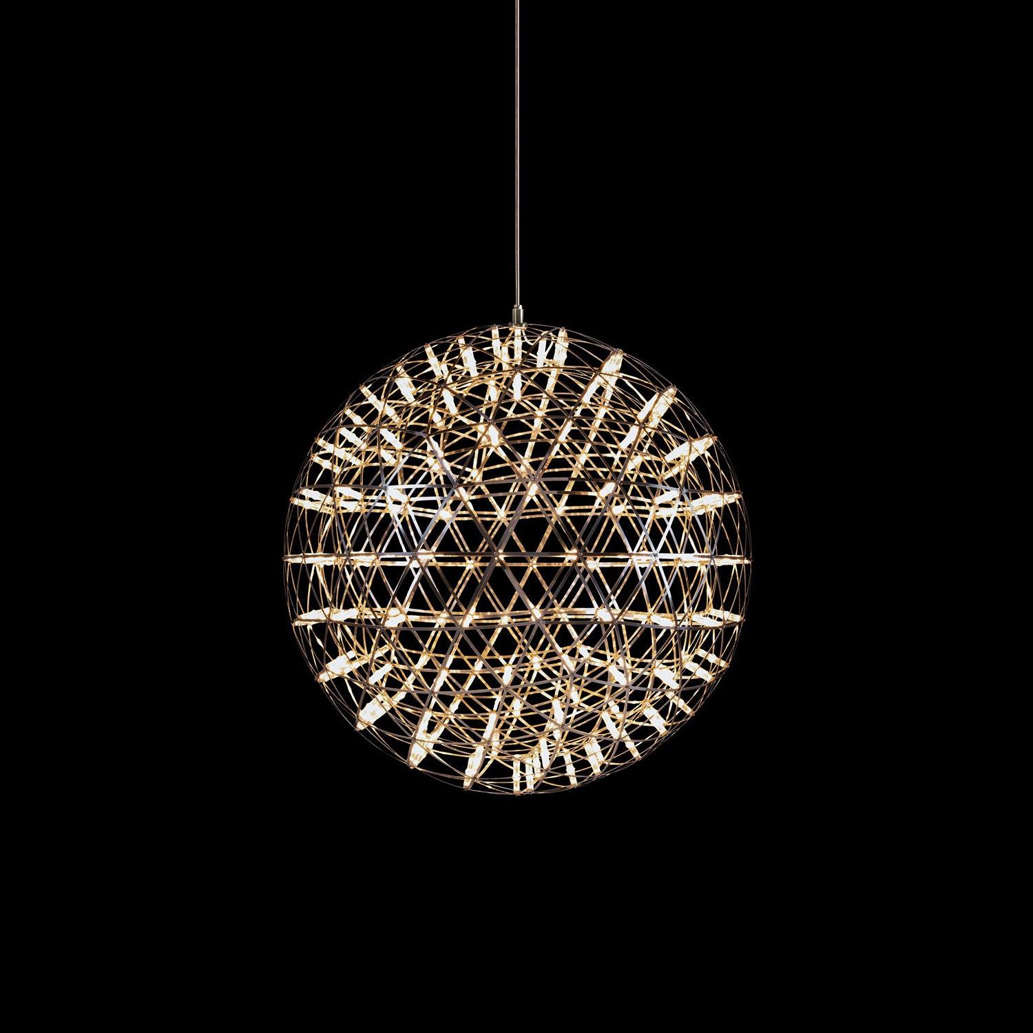 Ivthayra Luxury Postmodern Golden Ball Suspension