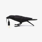 Creative Raven Resin LED Plug-In Table Lamp 1-Light