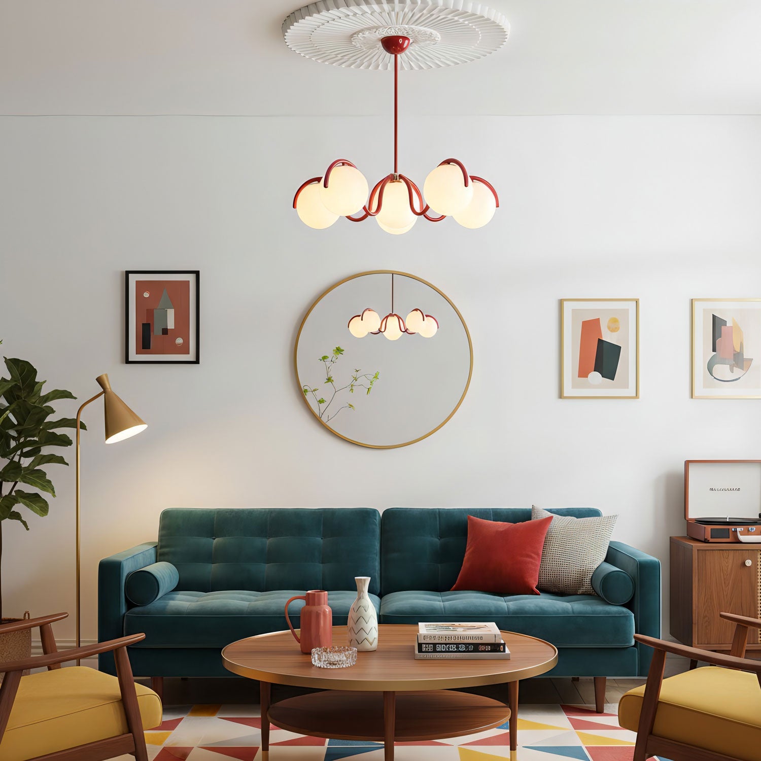 Reedway Curve Linear Chandelier