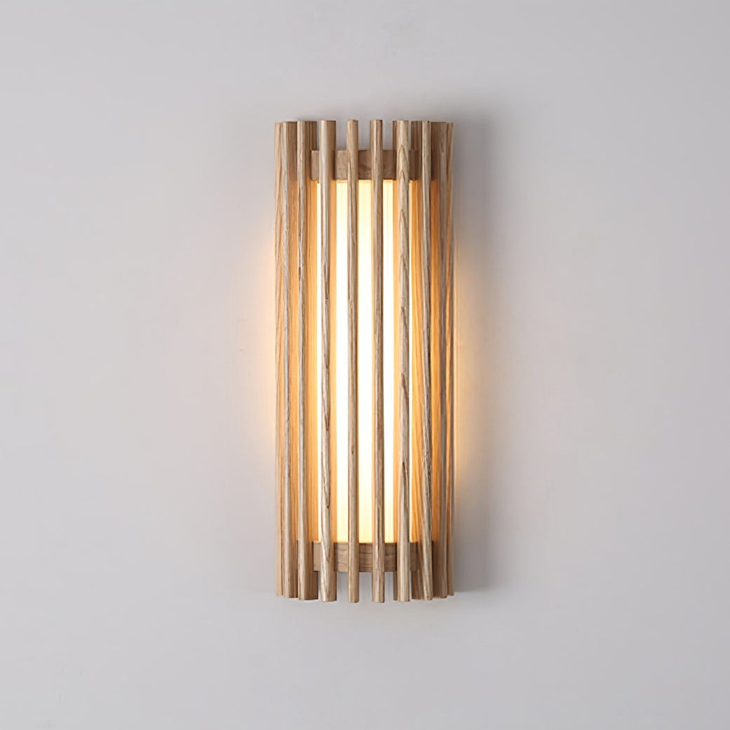 Neyra Indoor Wall Sconce in Walnut