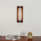 Neyra Indoor Wall Sconce in Walnut