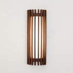 Neyra Indoor Wall Sconce in Walnut
