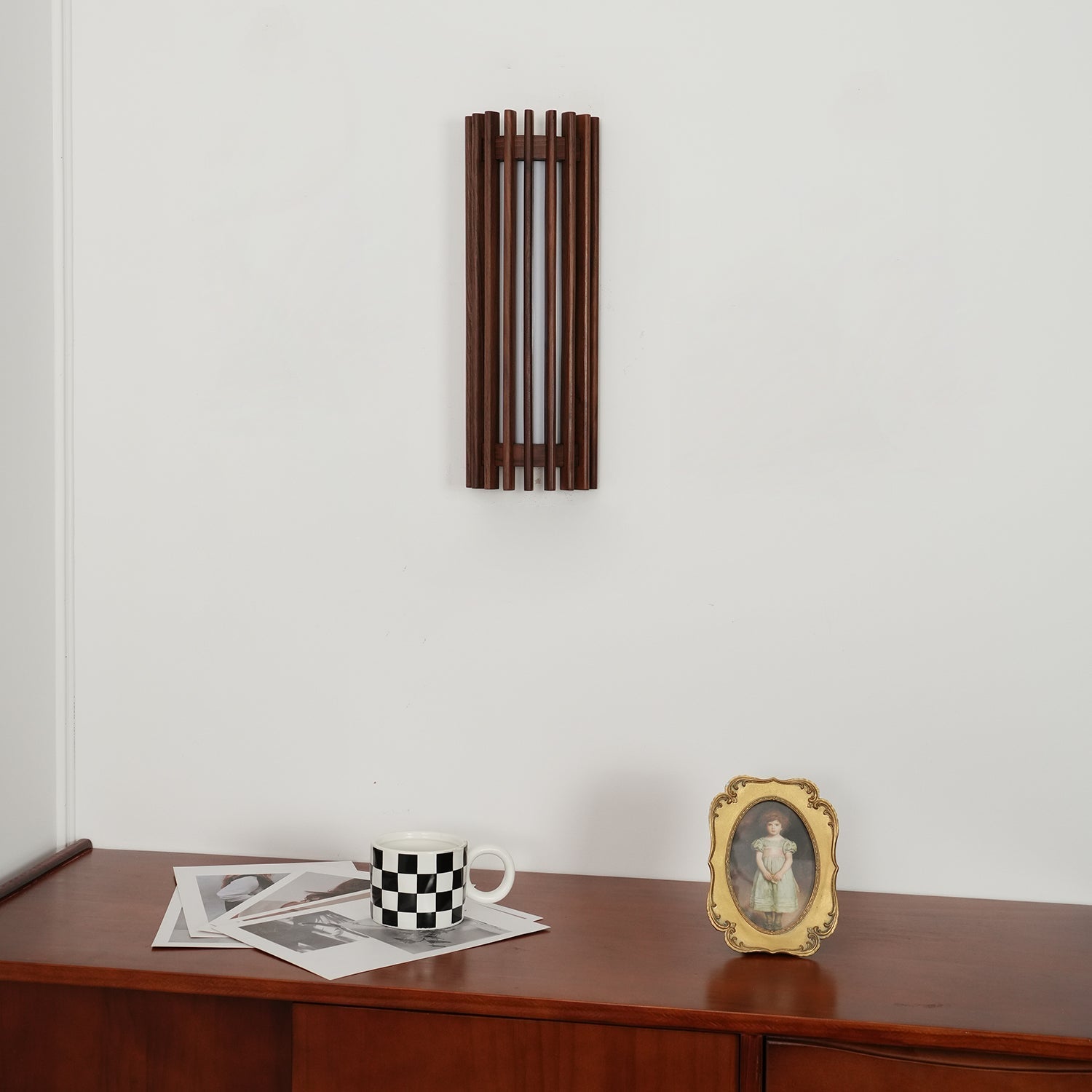 Neyra Walnut Indoor Wall Lamp