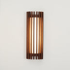 Neyra Indoor Wall Sconce in Walnut