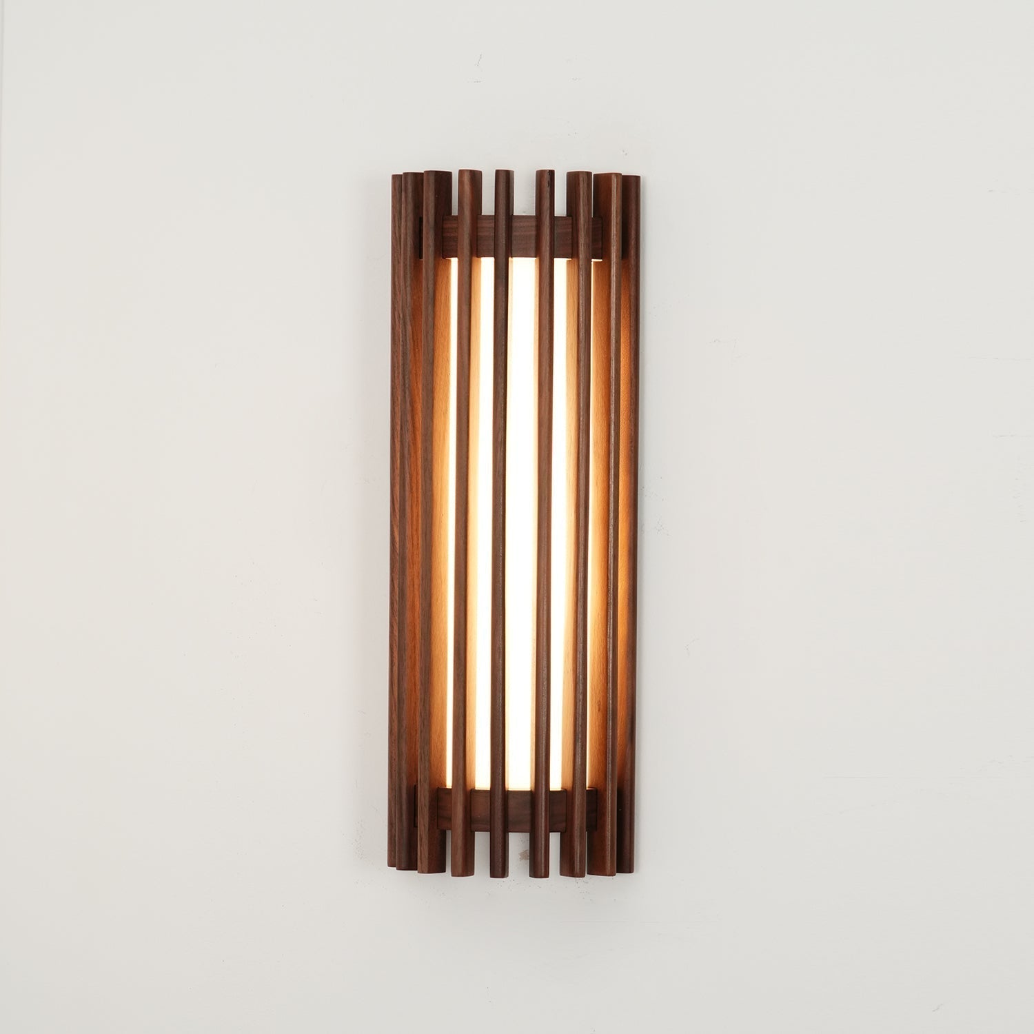 Neyra Indoor Wall Sconce in Walnut