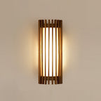 Neyra Indoor Wall Sconce in Walnut