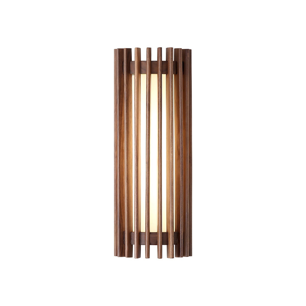 Neyra Wall Lamp for Indoor Use Made of Walnut