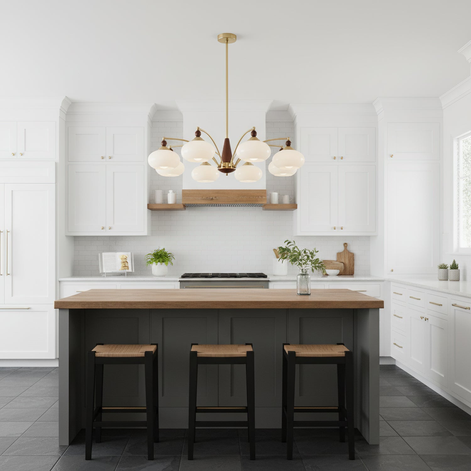 Retro Calliope Chandelier