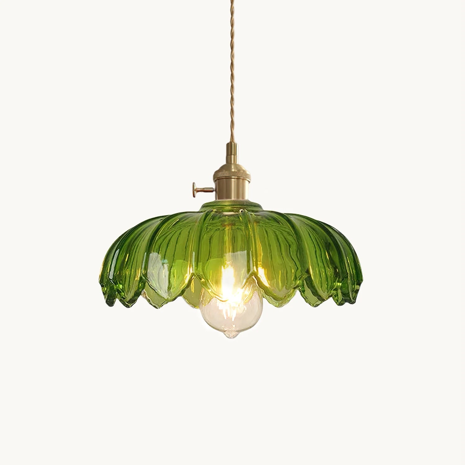 Retro Petal Pendant Lamp