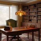Retro Petal Pendant Lamp