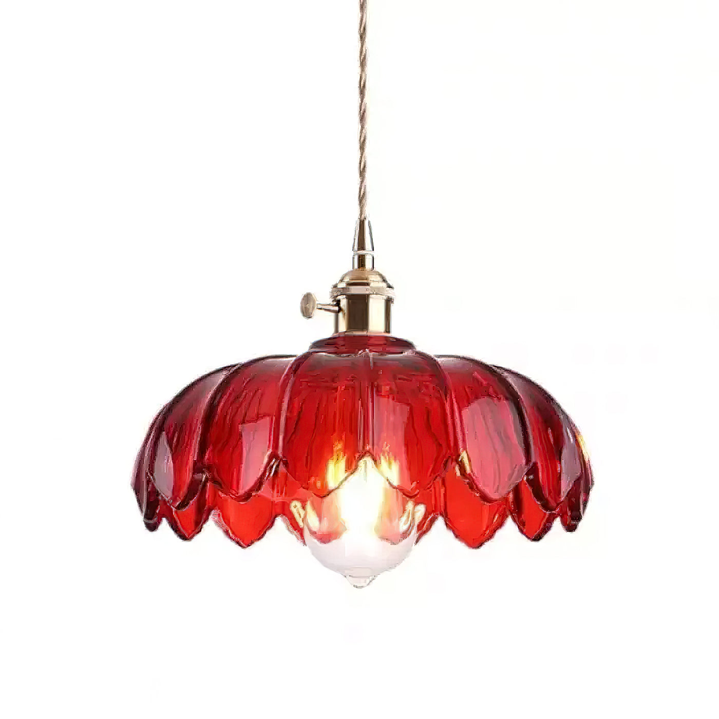 Retro Petal Pendant Lamp