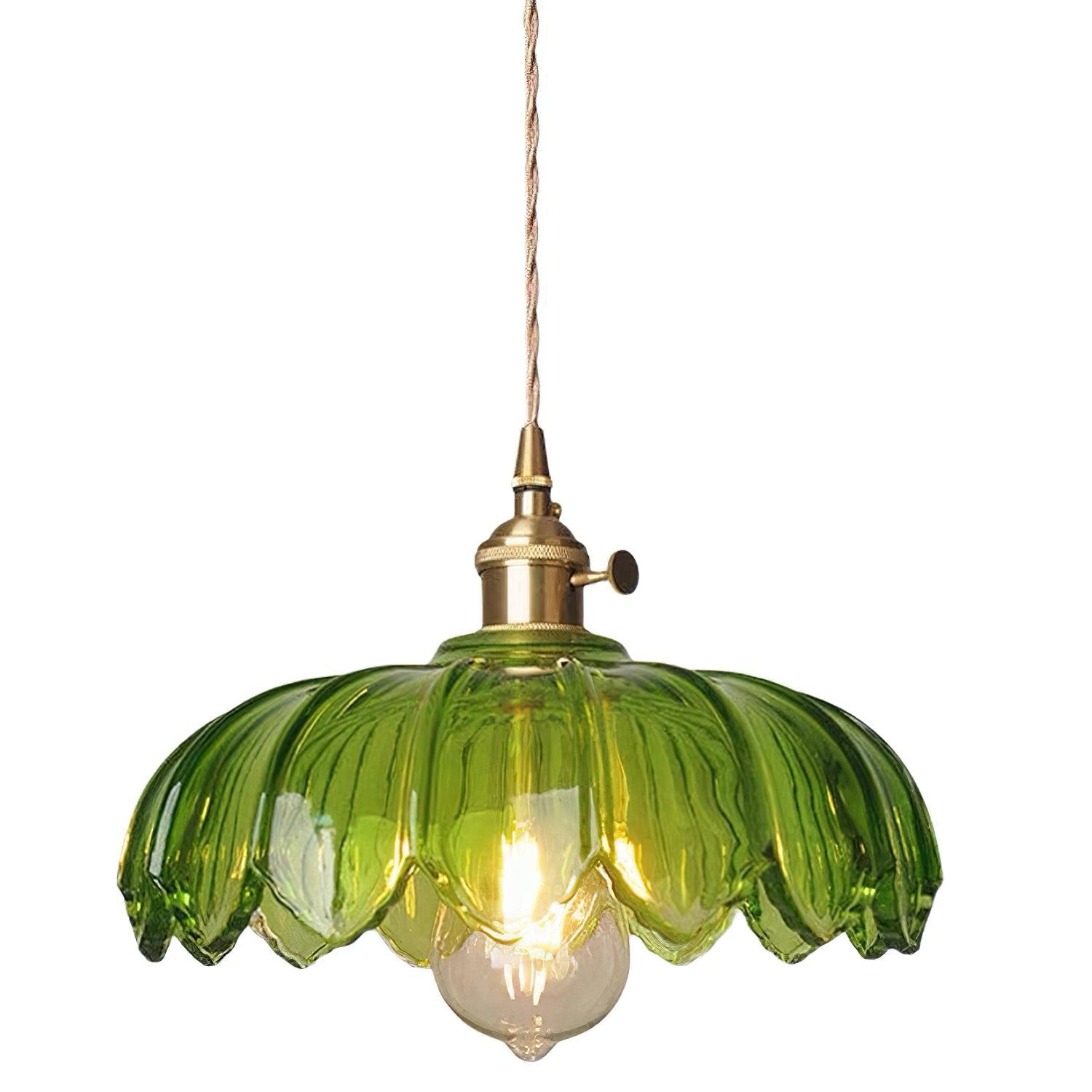 Retro Petal Pendant Lamp