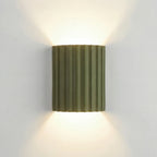 Rhea Resin Ribbed Wall Sconce