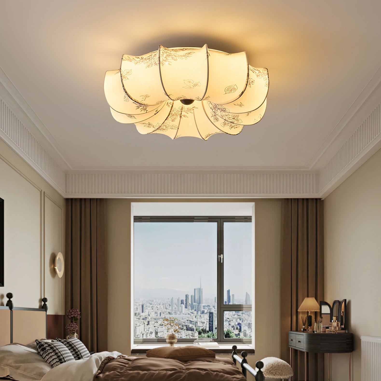 Ritta Fabric Ceiling Lamp