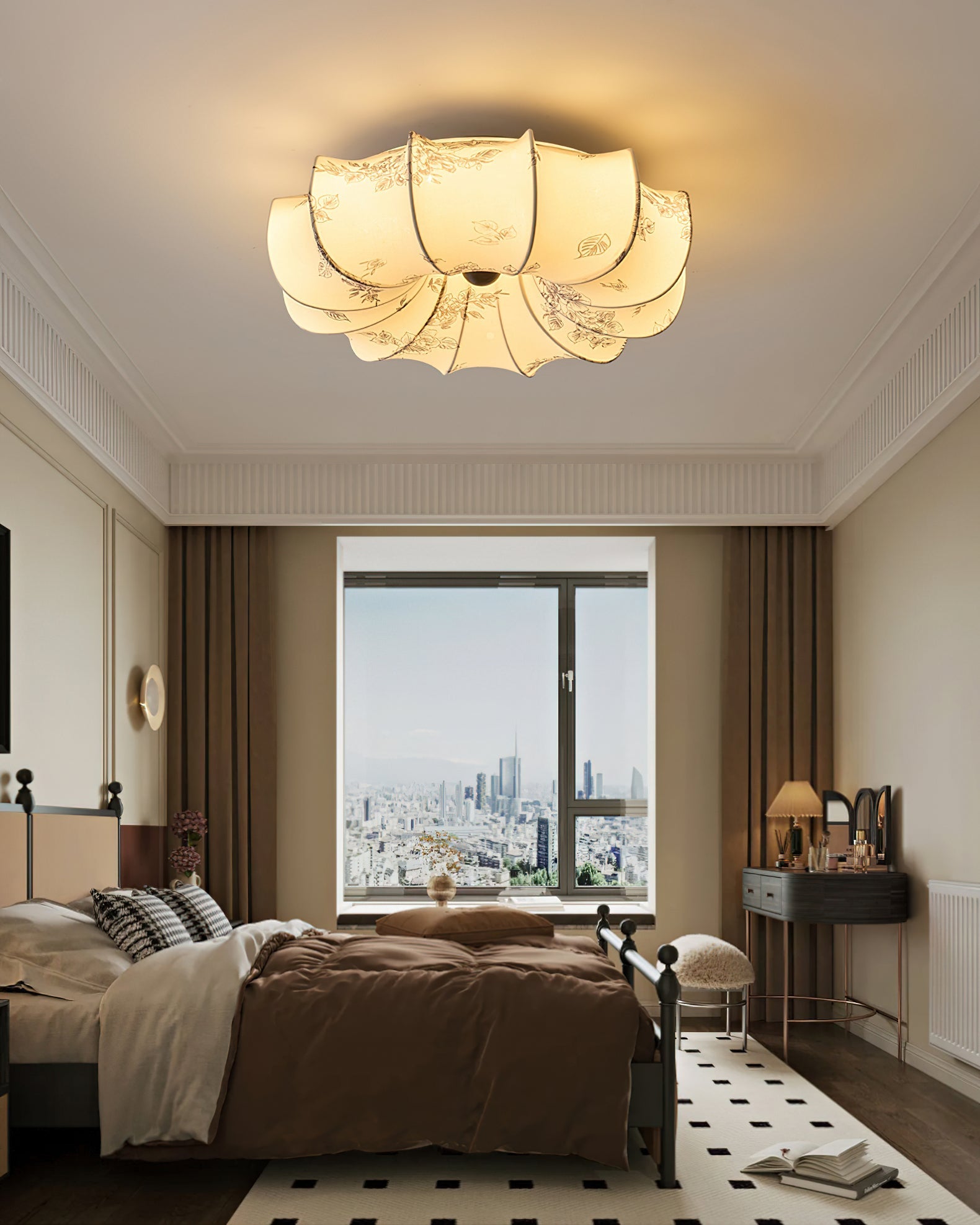 Ritta Fabric Ceiling Lamp
